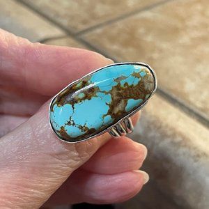 Royston Turquoise Ring Size 6.5